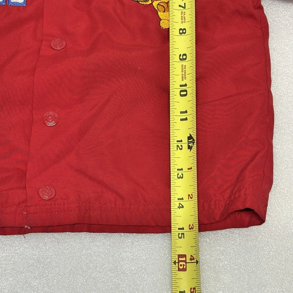 Vintage Kids Disney Winnie the Pooh Denim Jacket Embroidered Pooh Bear Size 4T